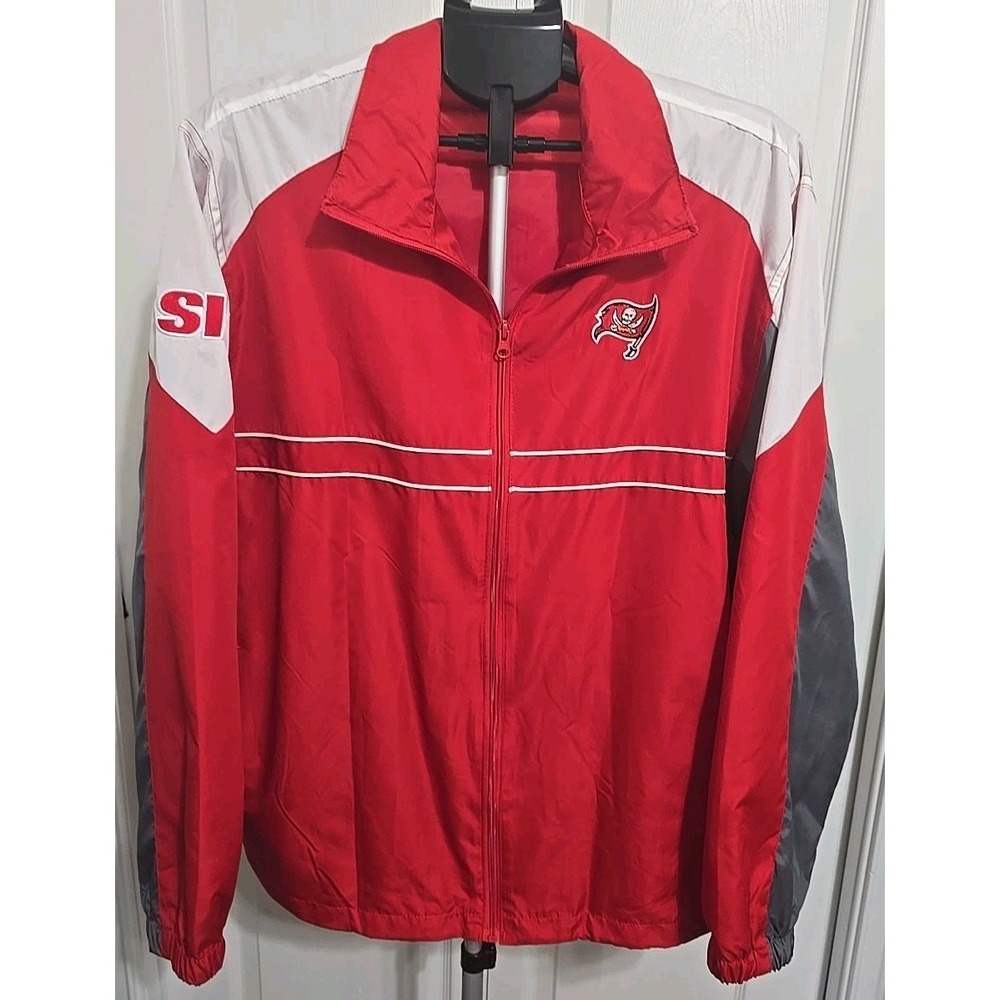 Dunbrooke Tampa Bay Buccaneers Full-Zip Windbreaker Jacket XL NFL Football SI